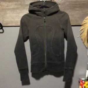 Lululemon ❤️ “Love every Moment” ombré scuba hoodie shirt